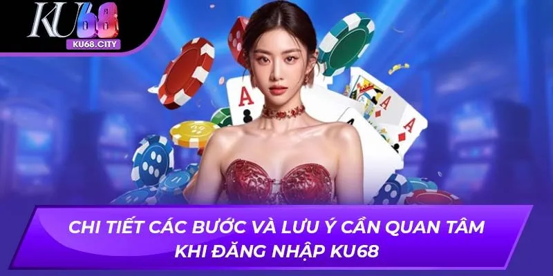 Chi tiết các bước và lưu ý cần quan tâm khi đăng nhập KU68