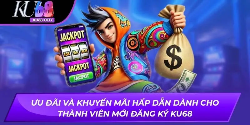 Ưu đãi và khuyến mãi hấp dẫn dành cho thành viên mới đăng ký KU68